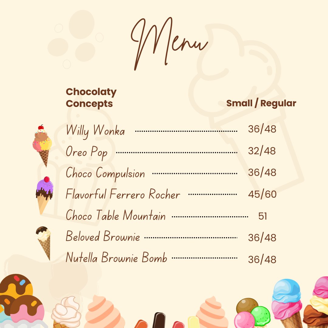 CreamSlabicecrm's tweet photo. Cream Slab gives you multiple options and a diversity of products which helps you in choosing the appropriate product based on your requirement without compromising your health.
Visit for more: https://t.co/2mtSD2xbug
#Menu #CreamSlab #Sweets #Icecream #Naturalicecream #delious https://t.co/yLgZaO4otM