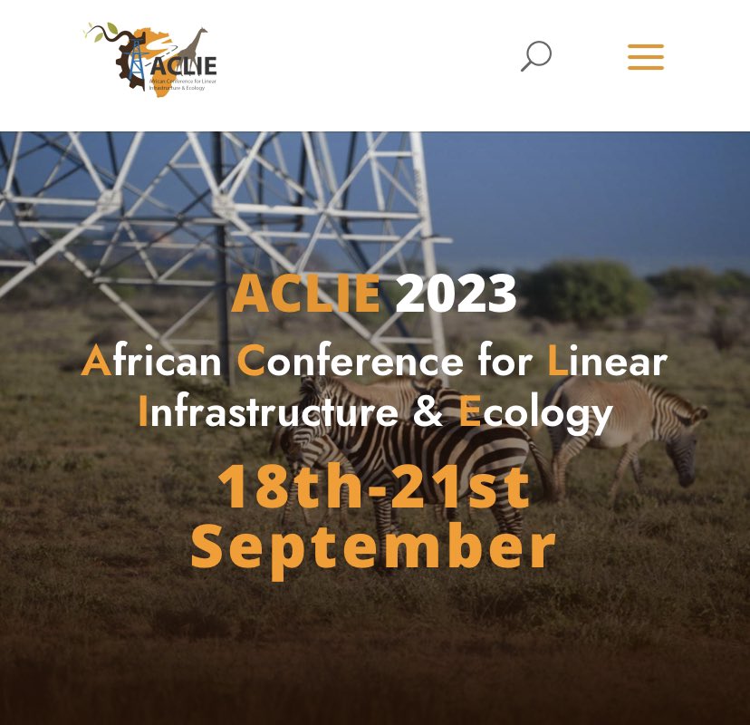 Road Ecology Global (@aclie2021) on Twitter photo #ACLIE2023 
In #Nairobi #Kenya 
African Conference for Linear #Infrastructure $ #Ecology 
              Let’s join and discuss.
#Africa #RoadEcology #Animals 
Check the website, stay tuned, 
aclie.org
.
#roads #powerlines #wildlife #Roadkills <a href="/AnimexInt/">Animex International</a> #Corridors #ACLIE2023 
In #Nairobi #Kenya 
African Conference for Linear #Infrastructure $ #Ecology 
              Let’s join and discuss.
#Africa #RoadEcology #Animals 
Check the website, stay tuned, 
aclie.org
.
#roads #powerlines #wildlife #Roadkills <a href="/AnimexInt/">Animex International</a> #Corridors