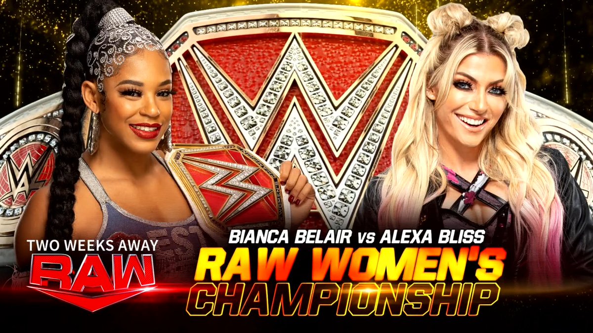 On the first #WWERaw of 2023:

🌟 <a href="/_Theory1/">Austin Theory</a> defends his #USTitle against <a href="/WWERollins/">Seth Rollins</a> 

🌟 <a href="/BiancaBelairWWE/">Bianca Belair</a> defends her #WWERaw #WomensTitle against <a href="/AlexaBliss_WWE/">Lexi (Kaufman) Cabrera</a> 

#SSWWE