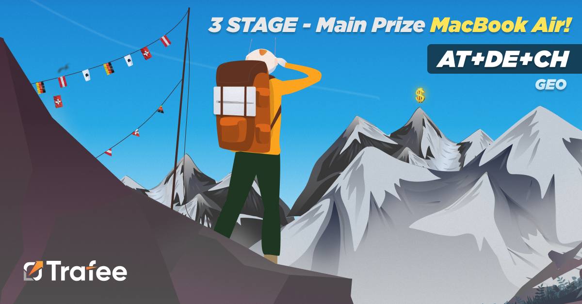 trafee_com's tweet photo. The third stage is now live with three geos - #Austria, #Germany, and #Switzerland
⠀
New MacBook Air is at stake!
Prepare your creatives and #traffic for DACH region and make sure that you will be the one who will win!
⠀
#affiliatenetwork #affiliatemarketing #trafee https://t.co/BIjz6BIYPA
