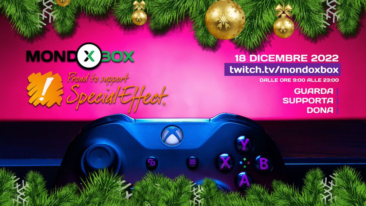 DominumStige's tweet photo. The charity marathon dedicated to @SpecialEffect has ended successfully. Thank you all for participating, it was great! The @XboxAmbassadors team also won the small tournament on #HaloInfinite. I'm very happy! 💚
#XboxAmbassadors @XboxItalia #SpecialEffect @MondoXbox https://t.co/YPNc3JqtL1