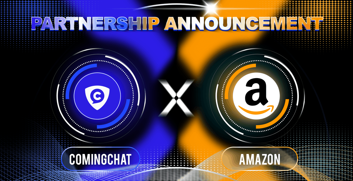 ComingChatApp's tweet photo. 🎉🎉🎉AWESOME!!!

💦We're very proud to announce that #Amazon has established a long-standing Web3 partnership with us.

💖Going march forward together to build a better #Web3 world!

👇Please click the link to explore more.
🔗https://t.co/T9pnt9zgi3 https://t.co/A2YI8bgNRN
