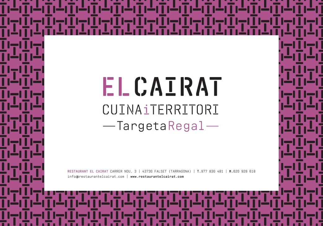 🎄🎅S’acosten dies de celebrar, d’estar amb els qui més estimem i sobretot de regalar!
 
Amb la nostra targeta regal d’El Cairat podràs gaudir de l'autèntica cuina de territori amb qui tu vulguis. Truca i pregunta sense compromís.
 
#viuelpriorat #Nadal2022