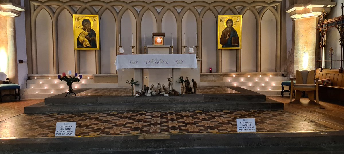 Still time to visit this special place before Christmas.
Open today &amp; Thursday 10am - 4pm.
Mass today with Abbot David at 1.05pm. Confessions from 12.30pm.
For Mass &amp; opening times over Christmas and New Year visit: stjamespriory.org.uk