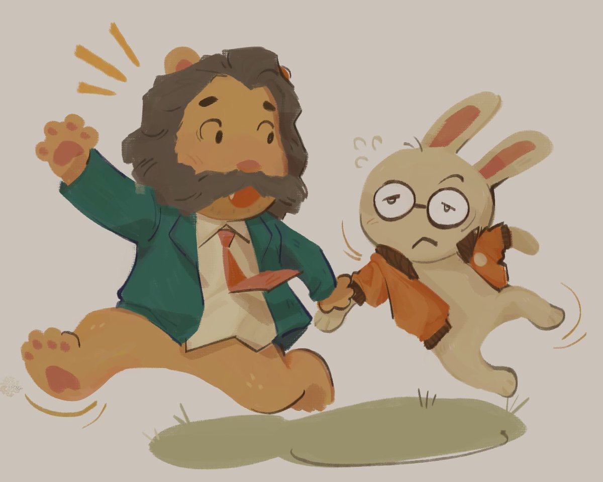 thethang1982's tweet photo. more bunny Kim saga for you guys
✌️🦁🐰👍
#DiscoElysium https://t.co/aRdCXrWaCX