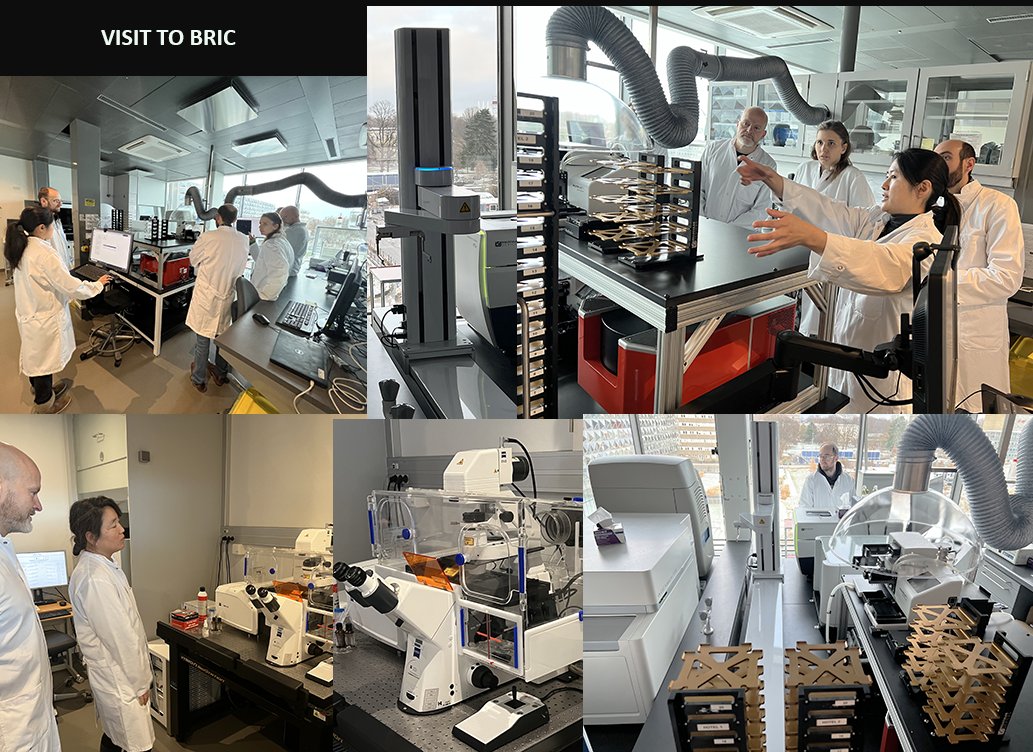 DBI Core Facilities Work together. This month, the staff from two facilities have exchanged visits to learn about what each facility offers. Check out the photos from the visit to High-Content CRISPR Screens (HCCS) and Light Microscopy at @UCPH_BRIC #danishbioimaging #research