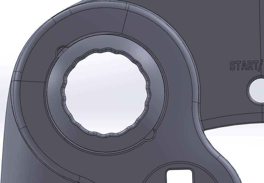 A little something I've been working on -- replaceable notched gate inserts in 3D printed shells.  This is just the first prototype but it seems to work pretty well.