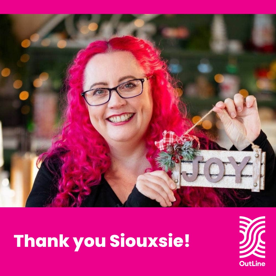 Great Kiwi Bake Off spoiler alert!
We’re absolutely delighted that <a href="/SiouxsieW/">Dr Siouxsie Wiles</a> has won tonight’s Great Kiwi Bake Off Celebrity Christmas Special, securing a $13,000 donation for OutLine!