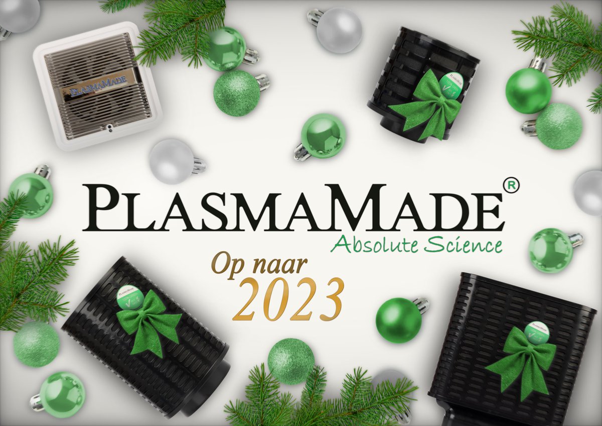 martin_vd_sluis's tweet image. PlasmaMade B.V. wish you all a Merry Christmas and happy New year 2023!

#plasmamade #recirculation #foryourhome #health #cleanairnow