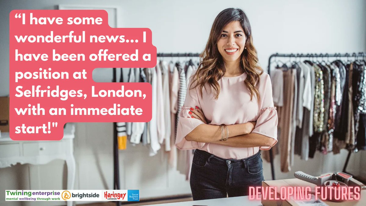 Twining_news's tweet image. How will you be moving into 2023? Mentees on our #DevelopingFutures e-mentoring programme are starting with jobs, training and new plans for the future… Are you a young person living in #Haringey who might benefit from 10-weeks of free e-mentoring? buff.ly/3FGBtaX