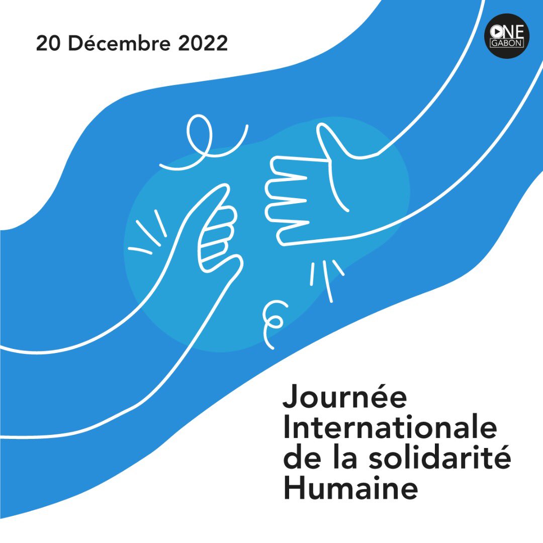 1gabon's tweet photo. Journée Internationale de la solidarité Humaine : Célébrons notre unité et notre diversité ✊🏽
#JISH #20Décembre #Gabon🇬🇦 https://t.co/L8OVpI3dgv