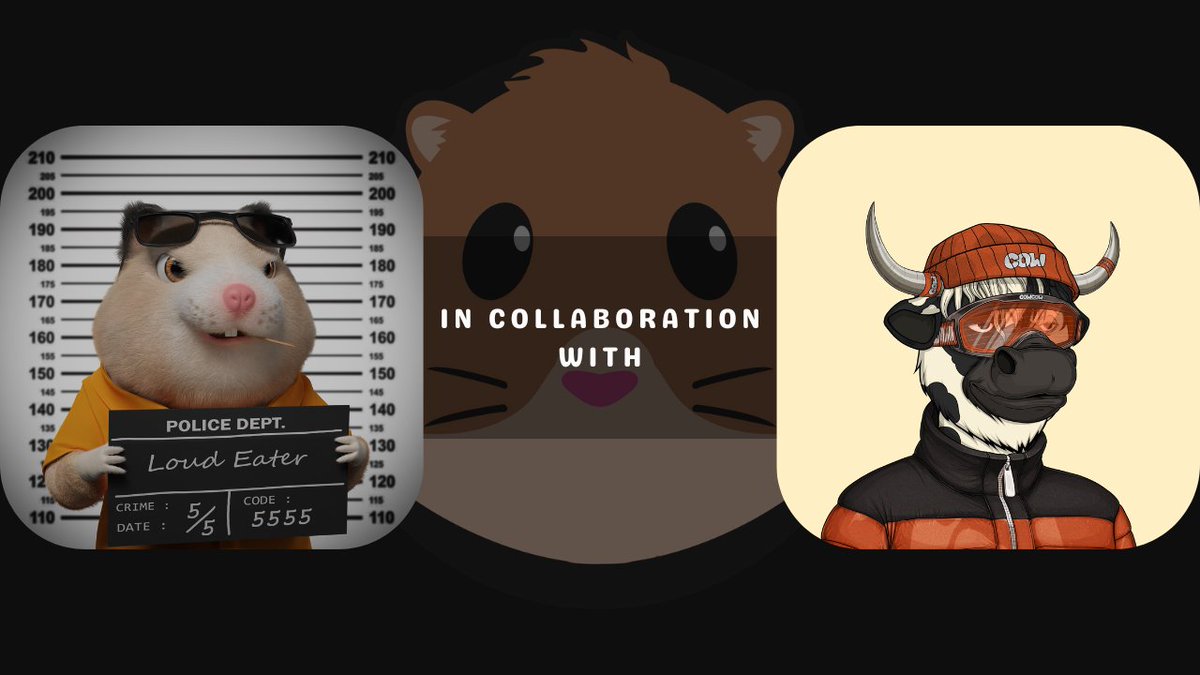 FHC_Collabs's tweet photo. Fat Hamster Club x Cow Cow

🎟️ 3 x @FatHamstersNFT WL
🎟️ 3 x @wecowcow WL

To Enter:
1⃣Follow
@FatHamstersNFT
@FHC_Collabs 
@wecowcow
@rahul19_rahul
2⃣Like + RT 
3⃣Tag 3 Friends

⏳48 Hours
#NFTs #NFT #NFTGiveaways #NFTCommunity #ETH https://t.co/ehCdLVrGM9