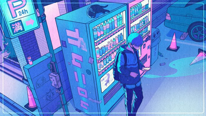 「jacket vending machine」 illustration images(Latest)