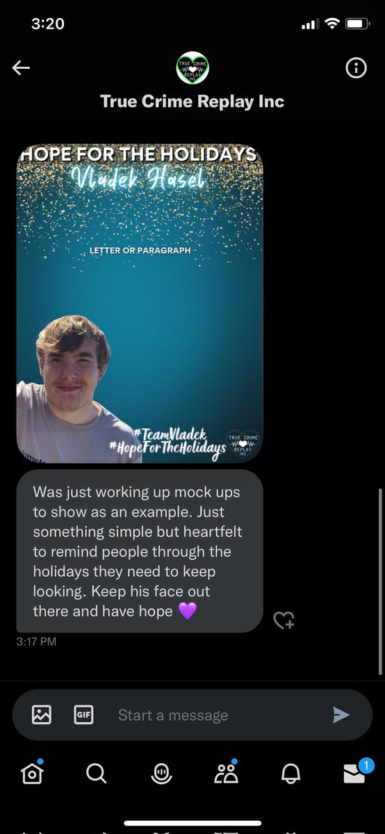 HaselSteve1's tweet photo. My missing son, Vladek, turns 24 today. God I miss him so much. I just need to know that he's all right. https://t.co/3BMpsC8KiX
