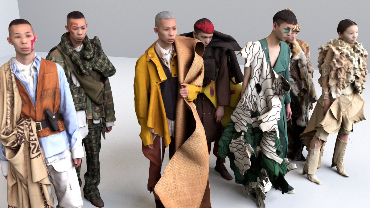 hiroki_kitada's tweet photo. アベンジャーズ感。

#3DCG #cinema4d #fashion #3dscan https://t.co/MraLW0RZZD