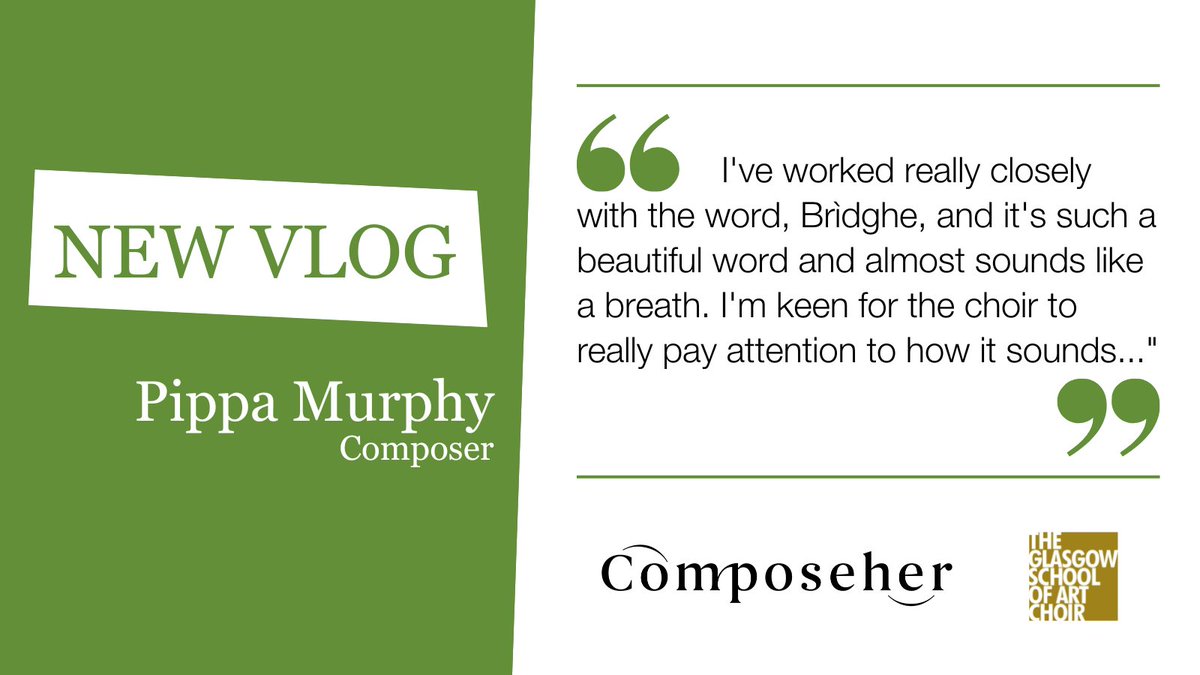 ComposeherUK's tweet image. In our last #ComposerBlog of the year Pippa Murphy discusses &apos;Brìdghe&apos; with lyricist, Karine Polwart. They explain more about the ritualistic nature of the work and the connections between renewal of the seasons and Brigid / Saint Brigid.

Read here: bit.ly/3FGMDP9