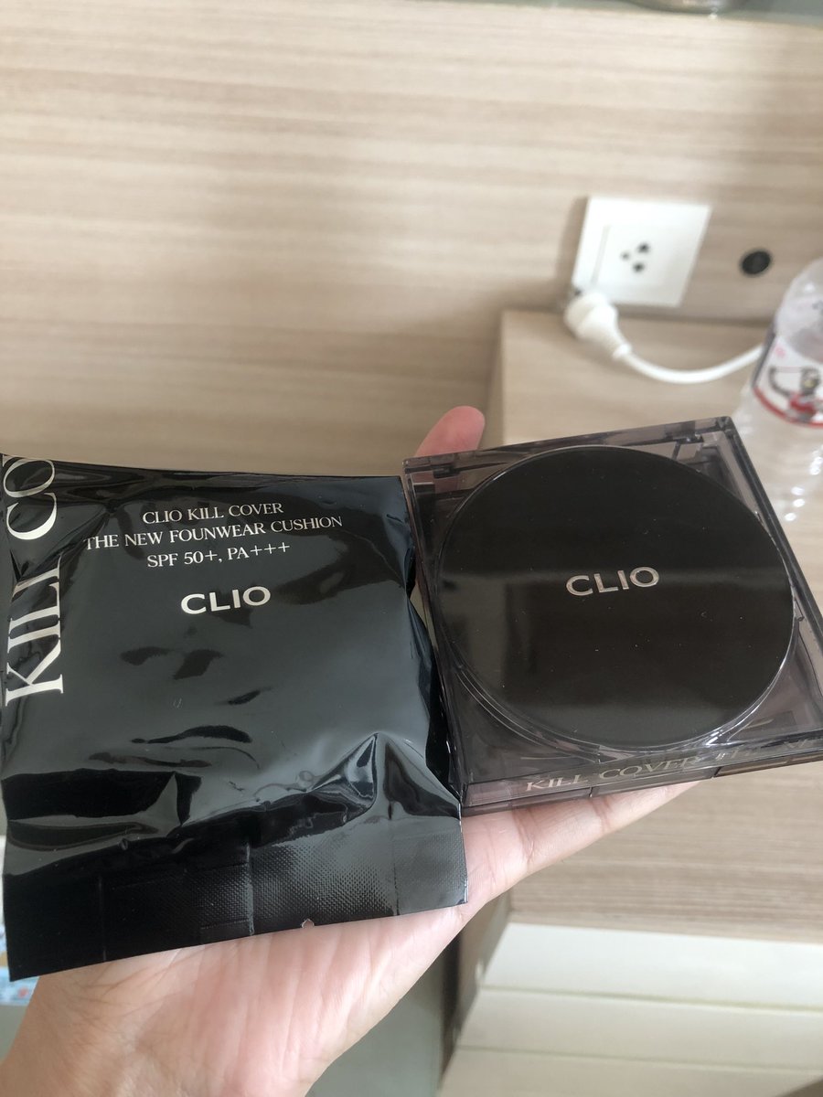 panqxqp's tweet photo. #ส่งต่อ Clio kill cover cushion คุชชั่น+รีฟีล เบอร์ 03-BY ลองไป 1 ครั้งถ้วน มีถุง+กล่องให้ ขายเพราะซื้อมาผิดสีค่ะ😭😭 850 ส่งฟรีไปเลยย‼️เราซื้อสีใหม่มาใช้แล้วค่ะ😂 น้องใช้ดีมาก ๆ เลยย ติดแมสน้อยมาก ผิวสวยสุดๆรุ่นนี้😍😍
#ส่งต่อคสอ #clio #ClioKillCover https://t.co/NWfkAGSSFZ