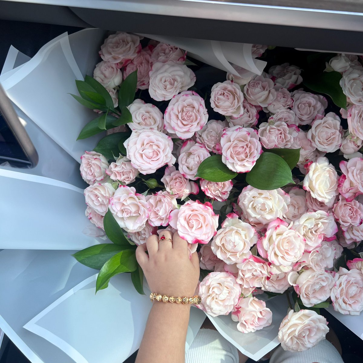 AF92___'s tweet photo. يزهر الورد حين تلمسه�� يديك 💕 https://t.co/jkp153LYAL