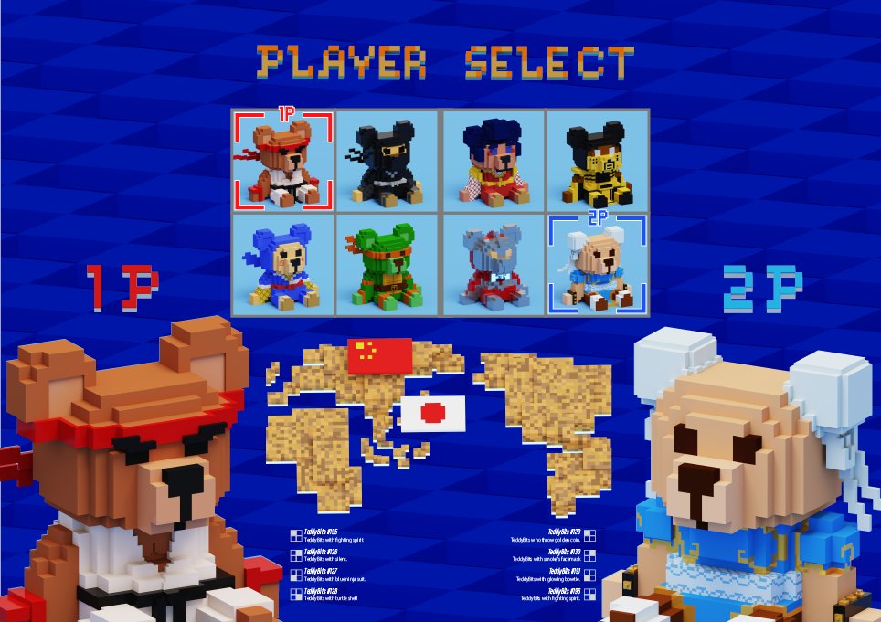 TeddybitsC's tweet photo. Choose your fighter #TeddyBits🐻 https://t.co/EEc2Obuauo