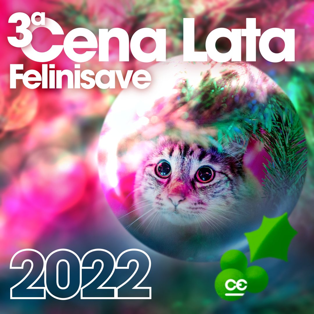 cecogainfo's tweet photo. Un año más Cecoga se suma a la iniciativa solidaria de #Felinisave y sus colonias felinas participando en la 3a Cena Lata.
Hasta el 29 de diciembre recogeremos donaciones en nuestras instalaciones para cuidar de las colonias de #gatos callejeros en estas Navidades.
>>> https://t.co/D95pVt4G5s