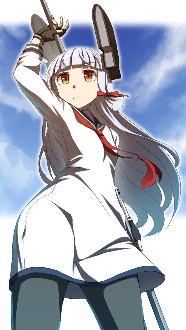 叢雲(艦これ) 「#このタグを見た人は持ってる中で戦闘力高そうなの晒せ 近接戦組! 」|ならしかあすかのイラスト