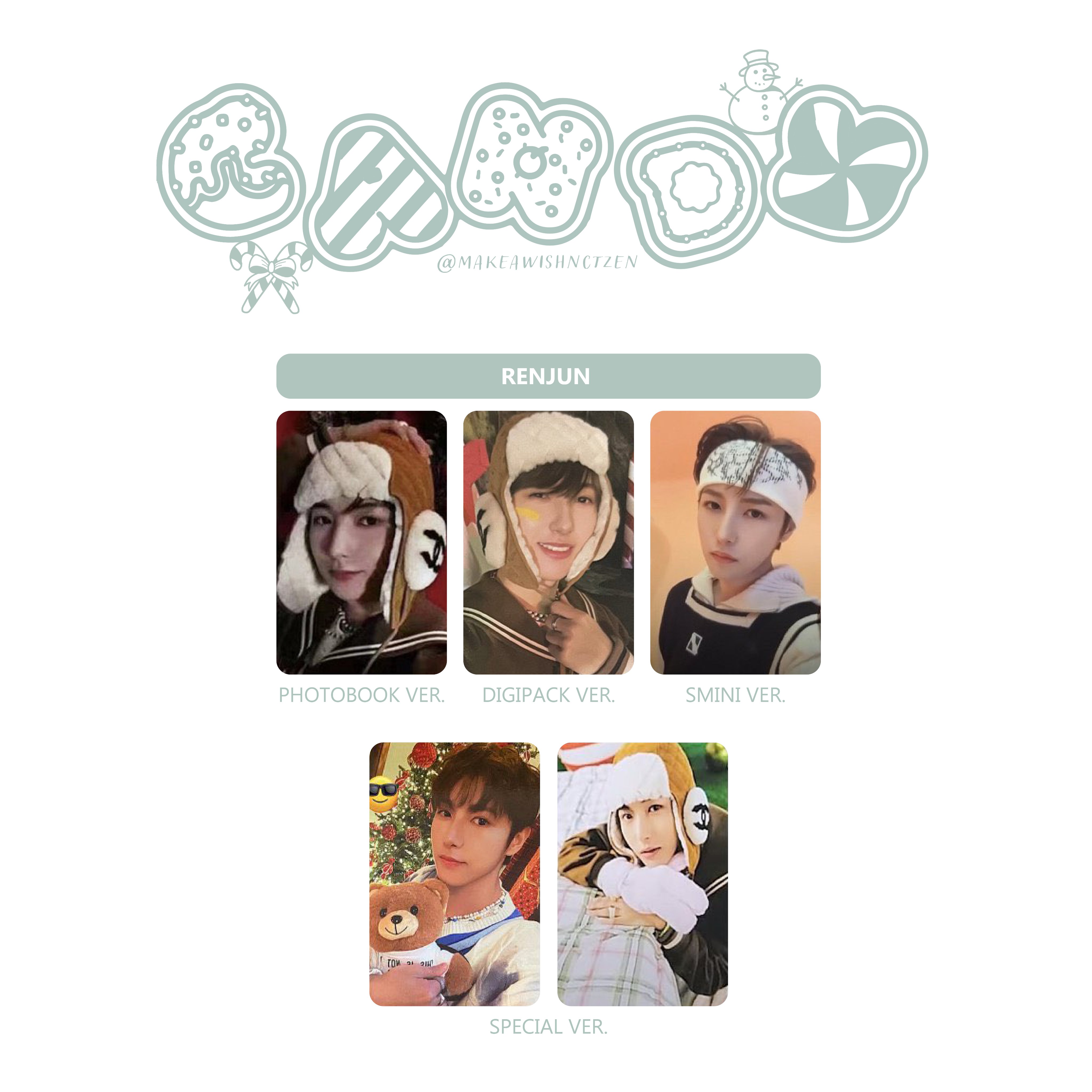 photocard templates on Twitter "nct dream 엔씨티 "candy" album photocard