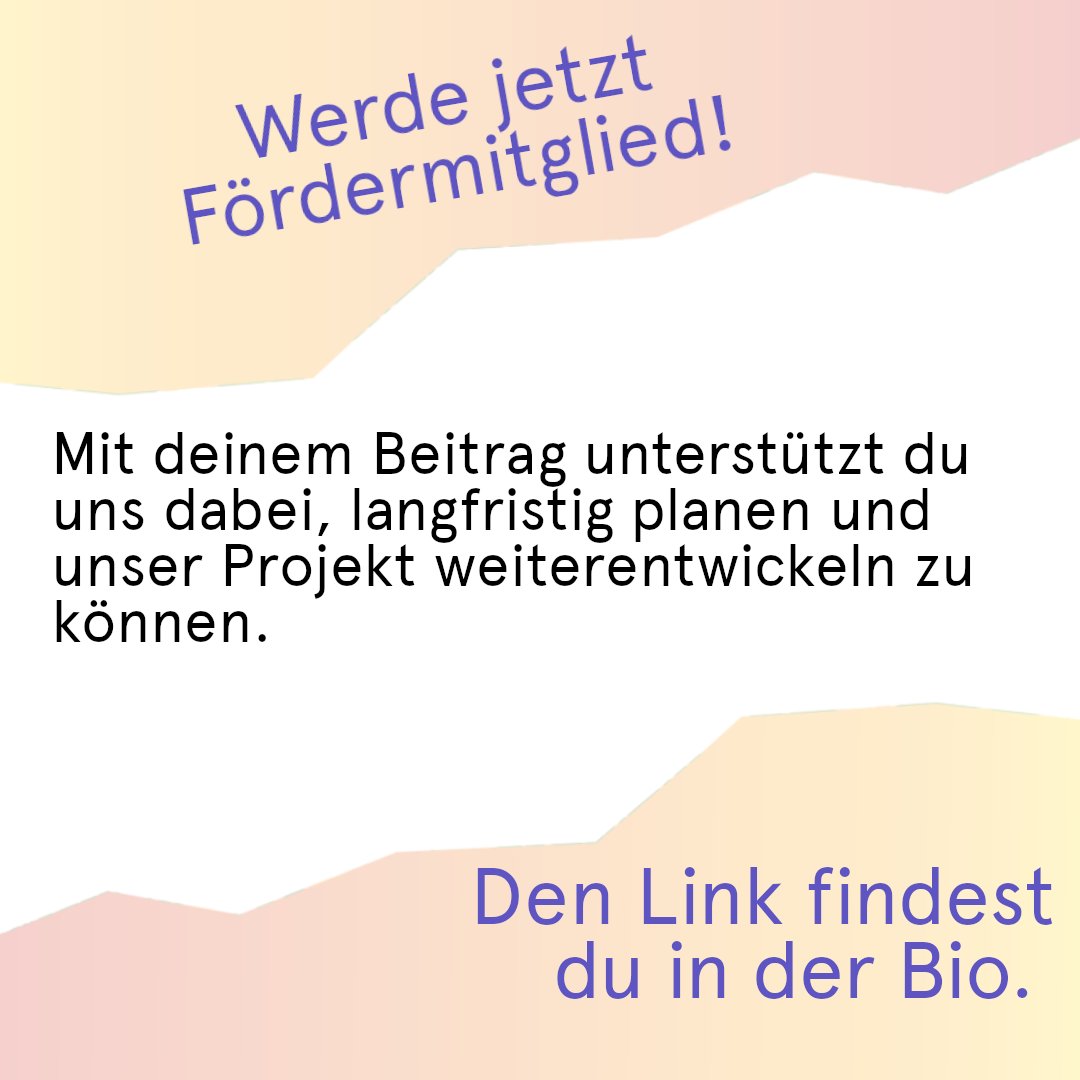 Wir brauchen Fördermitglieder, um unser Projekt langfristig weiterführen zu können. Aber was passiert eigentlich mit den Mitgliedsbeiträgen? 
Noch mehr Infos findest du auf hier: poliklinik-leipzig.org/foerdermitglie…
Werde auch du jetzt Fördermitglied und unterstütze uns mit einem Beitrag!