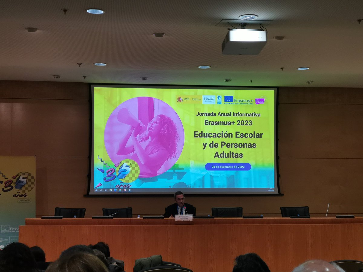 La nueva convocatoria #ErasmusPlus 2023 ya está aqui. Novedades y repaso de las características para seguir adelante con la #Acreditación y los #Consorcios desde la <a href="/GVAeducacio/">GVA Educació</a>
<a href="/GVA_Cefire/">Formació, Innovació i Recursos per al Professorat</a>
<a href="/sepiegob/">SEPIE</a>
#ConsorcioMINDS #ConsorcioNESTT
<a href="/CEFIREambitPLG/">Àmbit de Plurilingüisme</a> <a href="/CEFIREambitEI/">Àmbit d’Educació Infantil</a>
#CEFIRECastelló