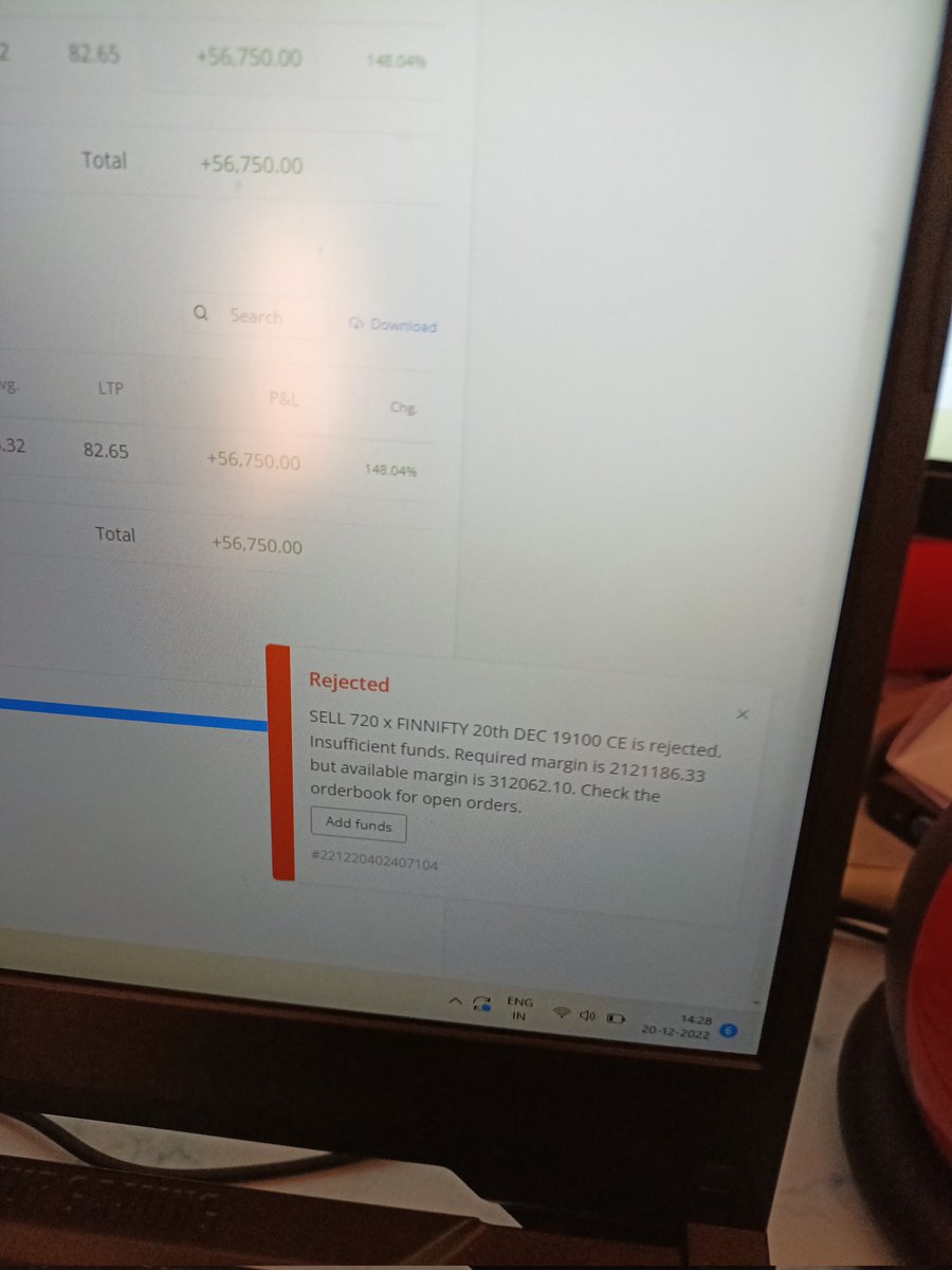 faiz_faridi48's tweet photo. @zerodha Many times it is happening with me. I am not able to close my positions. Please look into this matter and resolve ASAP. https://t.co/5TsgxL2lDS