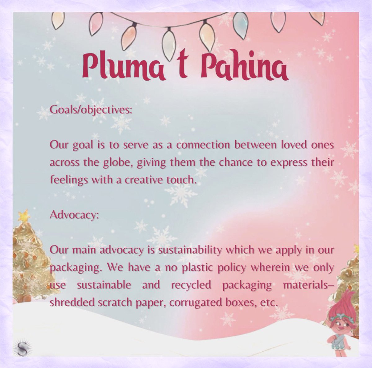 SAMPAGAMNL's tweet photo. Rudolf, the red-nosed reindeer 🦌 Have shiny surprises for everyone! 😯

Introducing our business partners that granted our dreams 💛 All the other reindeers 🦌 are thankful for you!

#SampagaMNL
#LIHAM
#ParaSaKinabukasan

Caption by: Athy
Pubmat by: Ysa https://t.co/oZiyeQPk3K