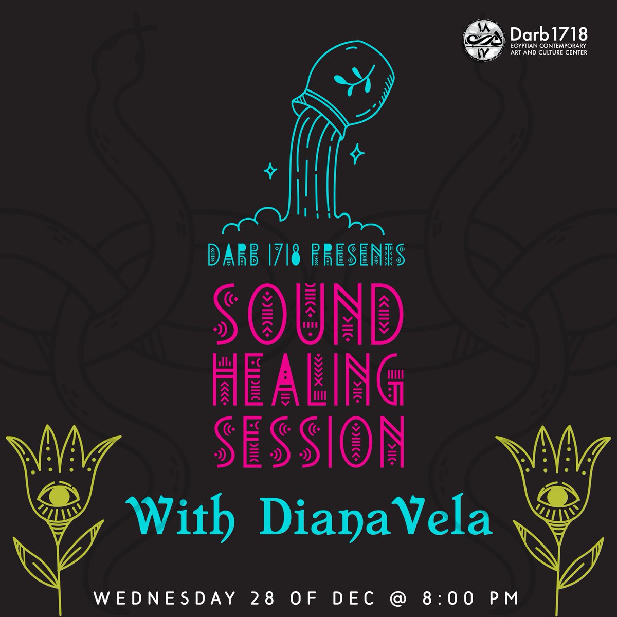 Sound Healing Session With Diana Vela
🗓️ 28 December
⌚️ 8:00
🎫 250 L.E 
On-door tickets are available  
For more details, please check the event page in the first comment.

#soundhealing #meditation #soundtherapy #healing #soundhealer #energyhealing #soundmeditation