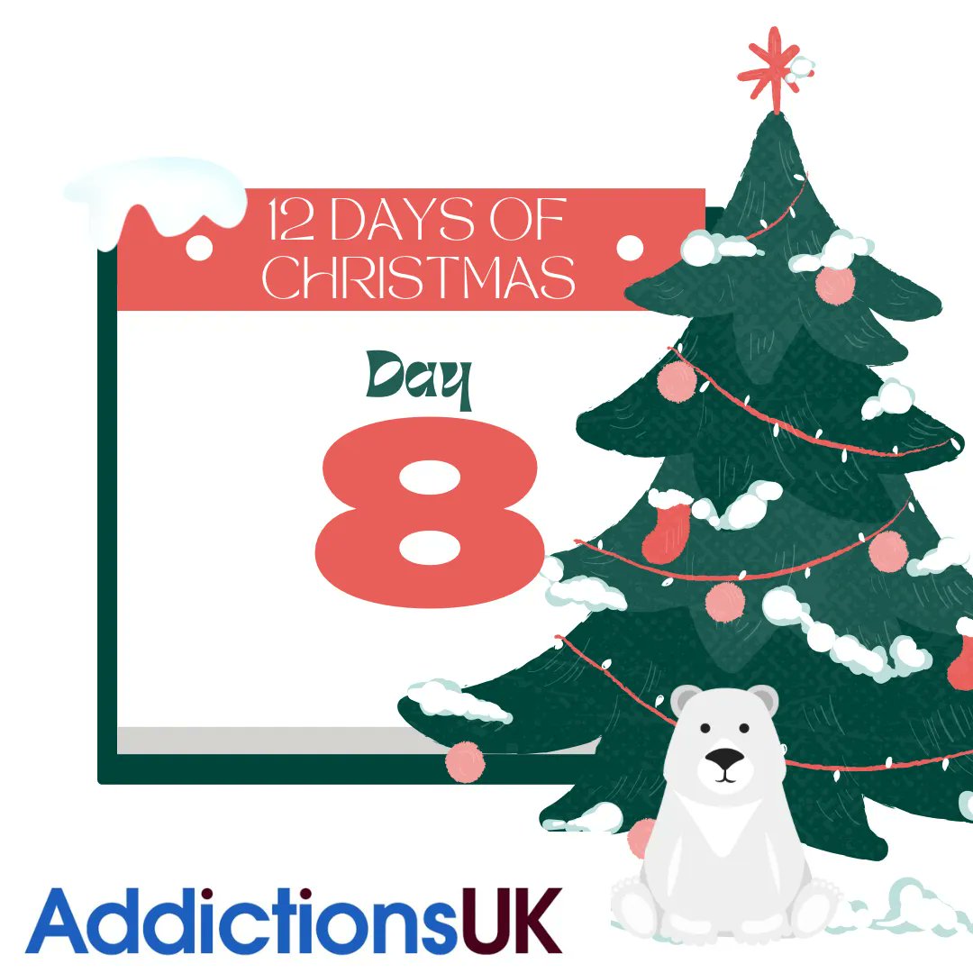AddictionsUK's tweet photo. On the eighth day of Christmas Addictions UK gave to me…. your eighth 12 days of a sober Christmas tip! 🧑‍🎄

‘A daily gratitude list can keep you feeling positive and mentally strong’

Write a list of all of the things your grateful for this Christmas! https://t.co/D0Y54Nb2uO