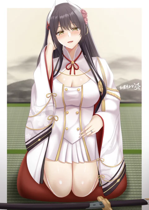 アズールレーン 比叡Skebリクエストありがとうございました! 