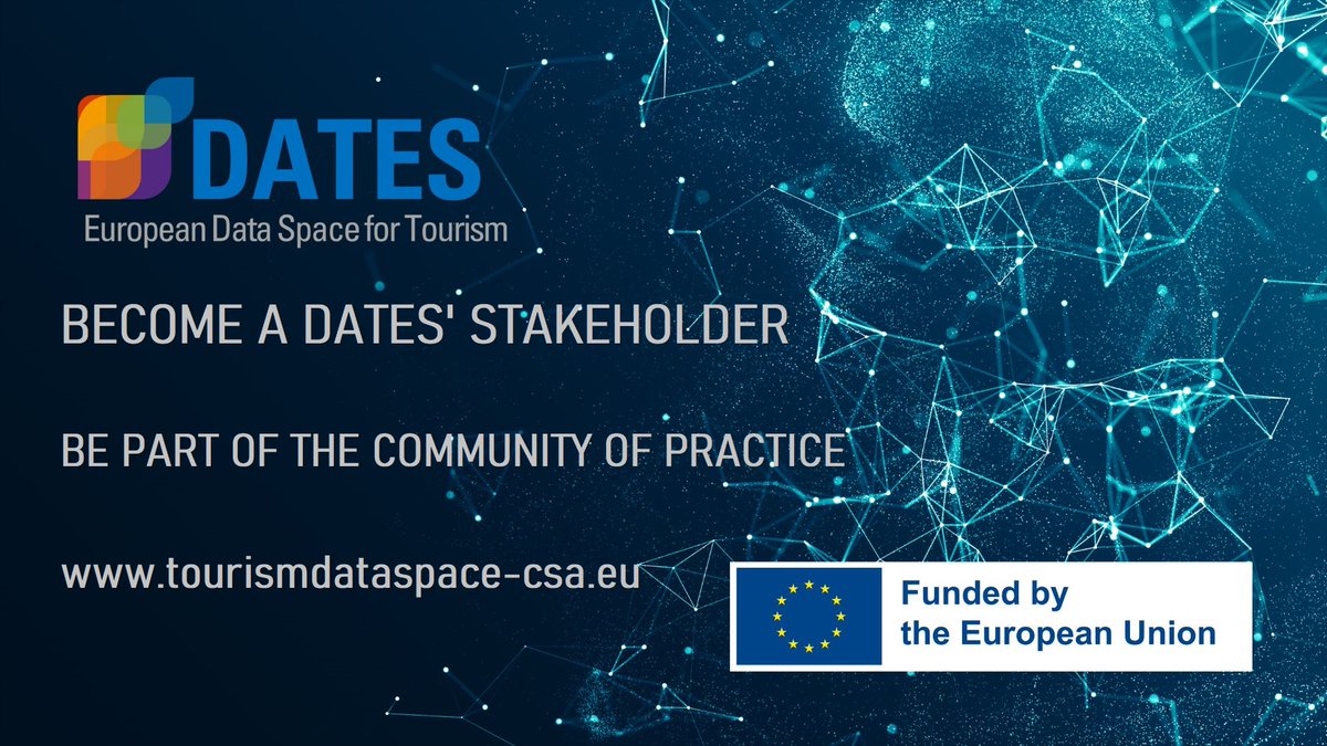 📢The @datestourism project wants to hear from you!
 We are gathering information on the state of the art of existing data sharing initiatives in the #tourism industry and your perspective matters!

Contribute to the European Data Space of Tourism 
ec.europa.eu/eusurvey/runne…