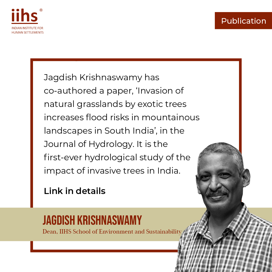 iihsin's tweet photo. The study was done on a long-term instrumented site established in May 2013 in the Upper Nilgiri mountains and shows that invasive trees can enhance flood risk under certain conditions, especially during high-intensity rains.
Read here: https://t.co/fgvJ6lMimp

#IIHSResearch https://t.co/mUSfOG1G4K