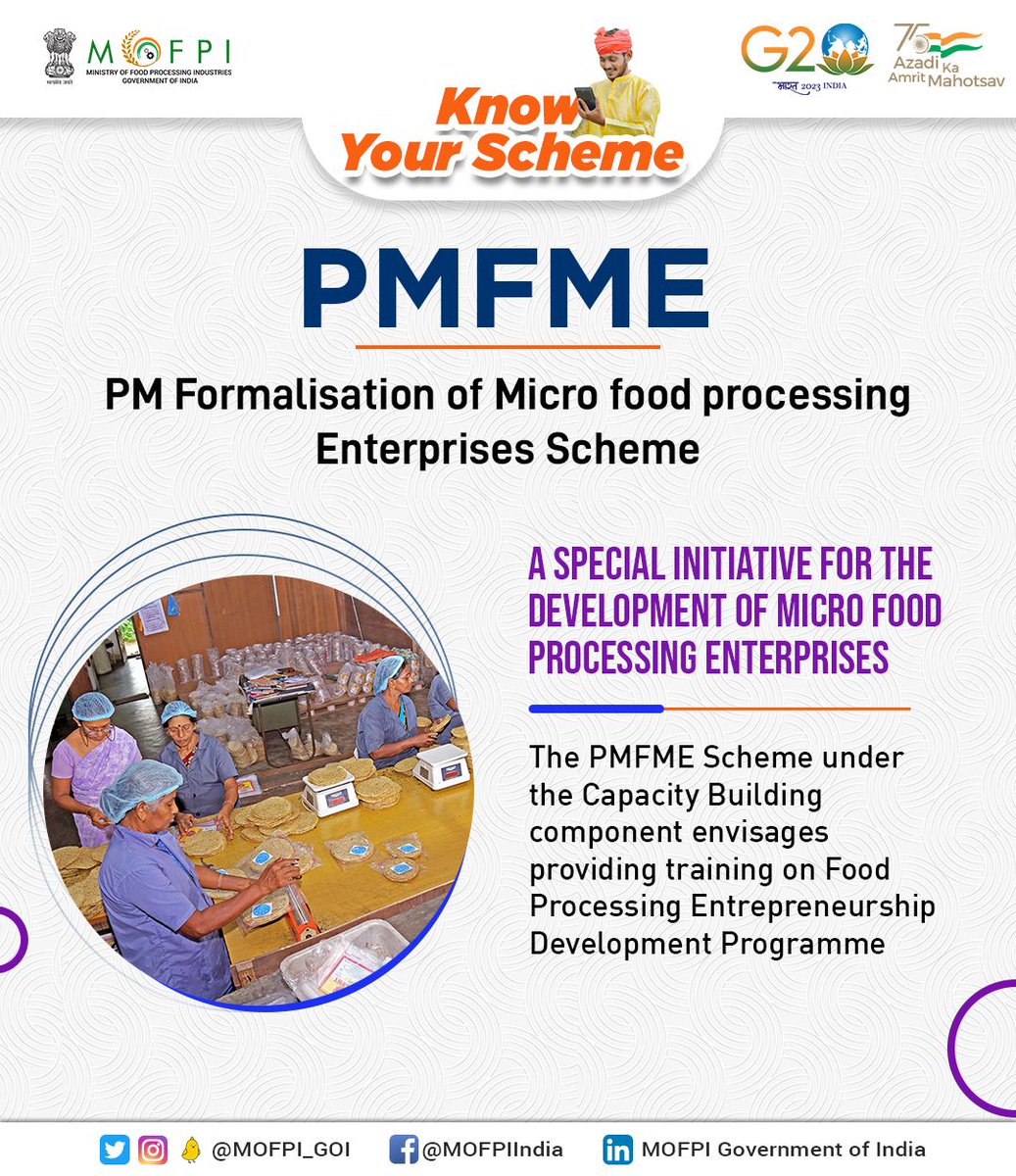 FOOD PROCESSING MIN On Twitter Know About PMFME And The Revised food-processing-min-on-twitter-know-about-pmfme-and-the-revised