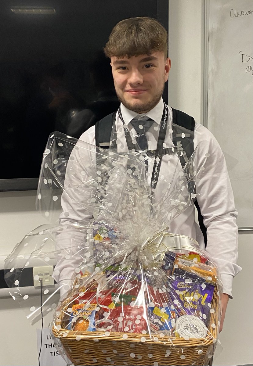 SJPHeadteacher's tweet photo. Well done to Freddie Jackson Twist who took home the 12OR World Cup hamper as Argentina were crowned champions! #football #formcompetition #12OR https://t.co/NERivhGAgv