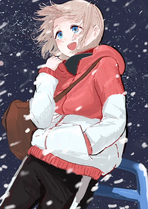 雪っす!!#シャニマス#芹沢あさひ 
