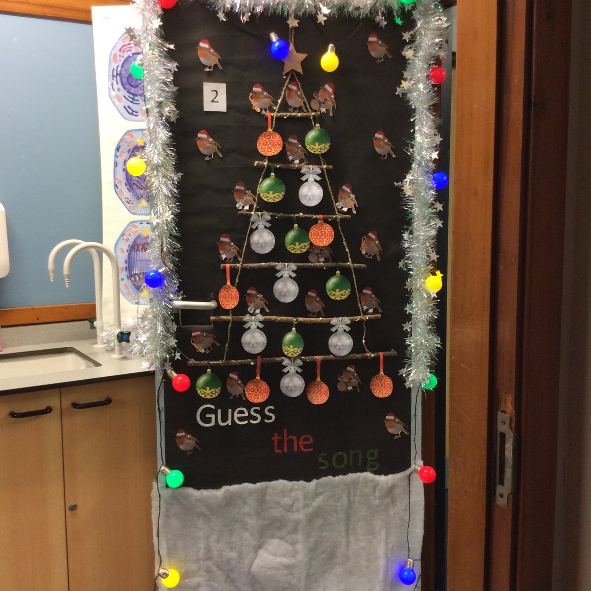 ScienceOLHS's tweet image. Introducing the Science department Christmas doors. This year we have a Christmas song theme
Door number 2, we have Miss Debio.
Can you guess the song?
@OLHSCumbernauld