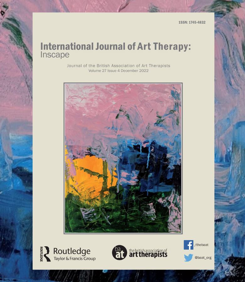 IJATInscape's tweet photo. 👀Out now... the new issue of the International Journal of Art Therapy✅

Volume 27, Issue 4 of #IJATInscape is now published &amp; available online. 

Featuring cover art 'Untitled' by Dave Rankin. 

Read here: https://t.co/XR1fPuLfp2

@BAAT_Org #ArtTherapy #ArtTherapyJournal https://t.co/j1JjtsFeum