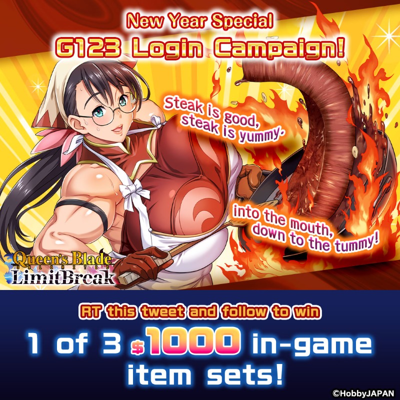 g123_en's tweet photo. Happy Holidays!🐳
Login Campaign

Aldra's getting a limited-time skin!✨

Three winners will be awarded with $1000 worth of items!🎁

✨How to✨
1. Follow @g123_en
2. Retweet this tweet before Jan 21
3. Get the results right away!

#G123HH