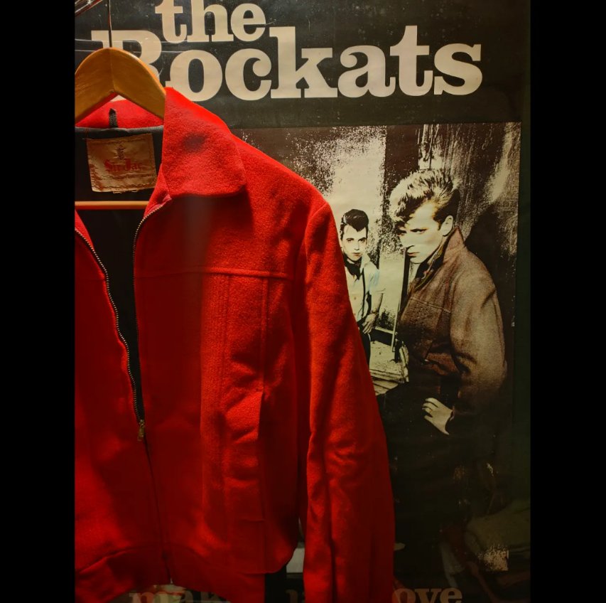 YosukeFunabashi's tweet photo. Vintage 1950s Sir Jac Red Jacket!
Dibbs Style!
#706union
#50sstyleclothing
#rockats
#vintageclothing https://t.co/uJmnaNduIS