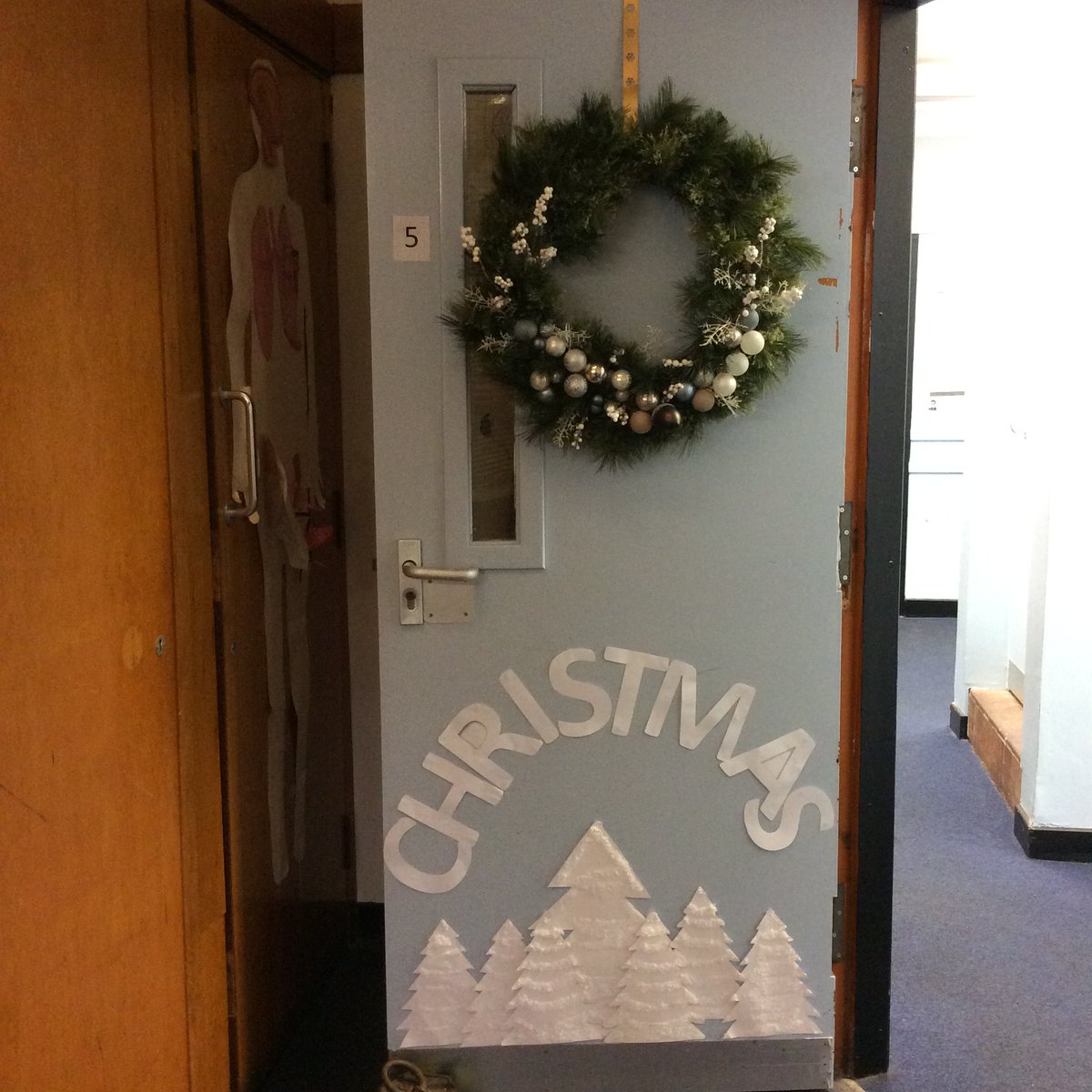 ScienceOLHS's tweet image. Introducing the Science department Christmas doors. This year we have a Christmas song theme
Door number 5, we have Miss Gorman.
Can you guess the song?
@OLHSCumbernauld