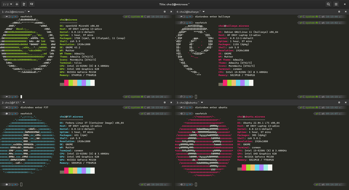 cho2MLHC's tweet image. #distrobox ? siapa takut...