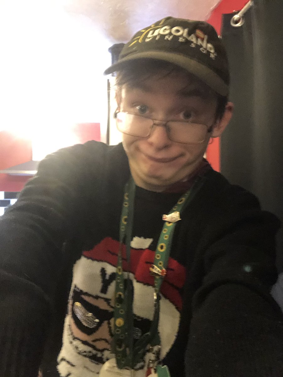 Wearing my Christmas Jumper today so heading towards college going to be doing some Retail today