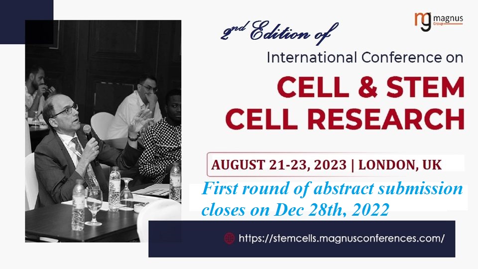 Stemcellsconf's tweet photo. There are 7 days to submit your abstract for the first round and be part of the scientific program...Don't let the #Stemcells2023 at London, UK
submit abstracts at: https://t.co/UUFEQk6qyv https://t.co/aw5SC0nSut