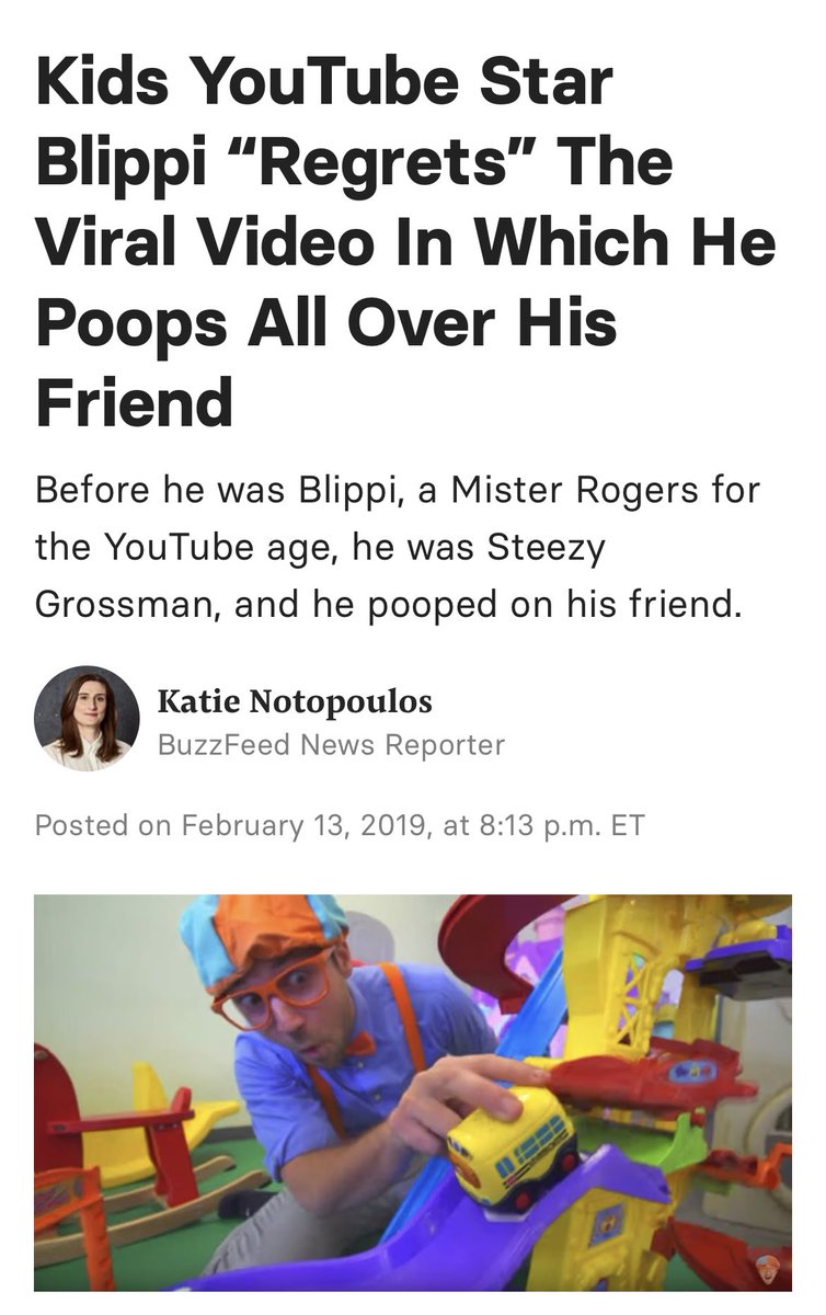 1 4 Black Garrett On Twitter Did You Know The Guy That Plays Blippi