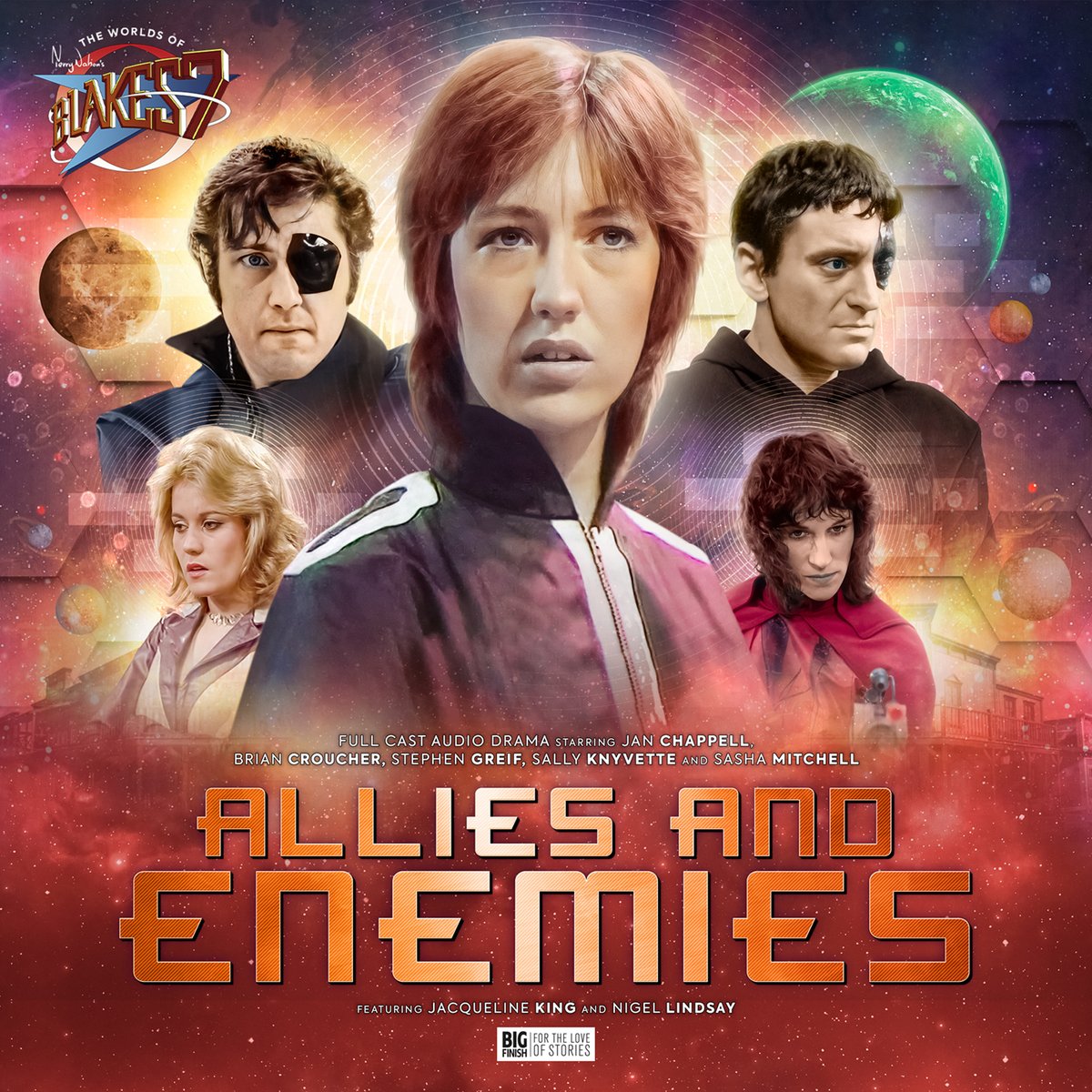 Explore Arlen's origins in The Worlds of #Blakes7: Allies and Enemies, OUT NOW! 👀  Click bgfn.sh/arlen to get the full-cast audio drama on collector's edition CD and download.