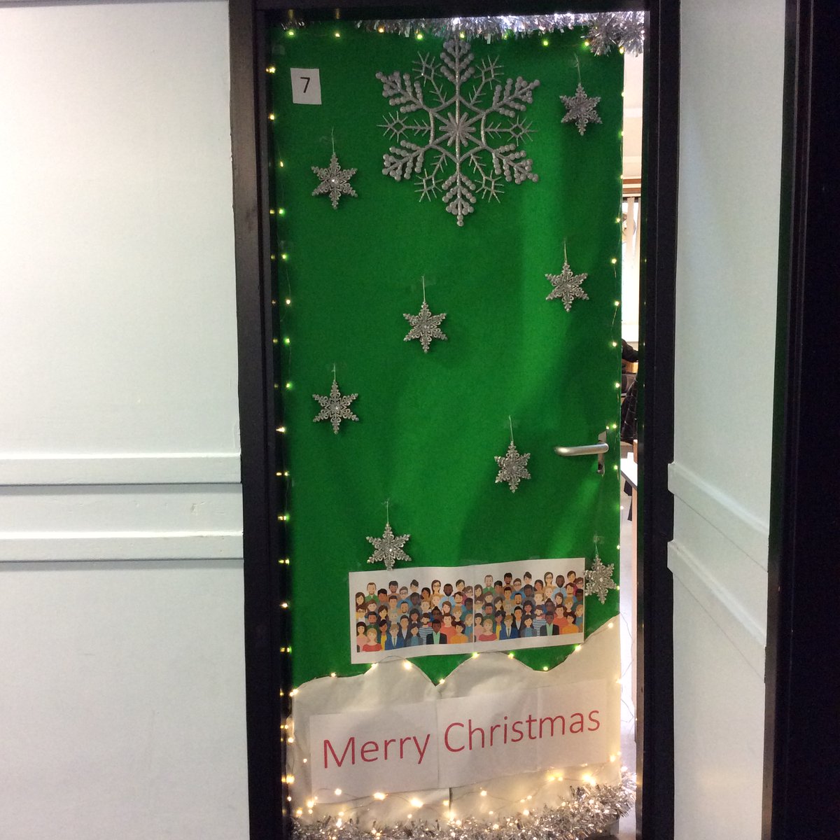 ScienceOLHS's tweet image. Introducing the Science department Christmas doors. This year we have a Christmas song theme
Door number 7, we have Dr Rafferty.
Can you guess the song?
@OLHSCumbernauld