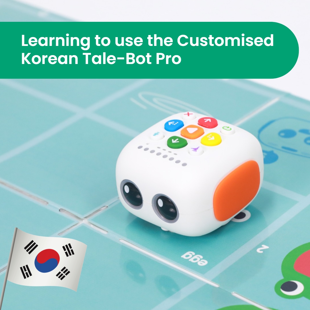 MatataStudioEDU's tweet image. Here is a really helpful video guide to start using the customised Korean Tale-Bot Pro by MARUSYSedu 🇰🇷
Watch the videos to learn all of the features and abilities 🤖
youtube.com/watch?v=9fz5M9…
#DiscoverCoding #STEMeducation #stemkids #CodingBots #HandsOnCoding #talebotpro